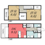 Royal Garden 400&16　Ｄの間取り