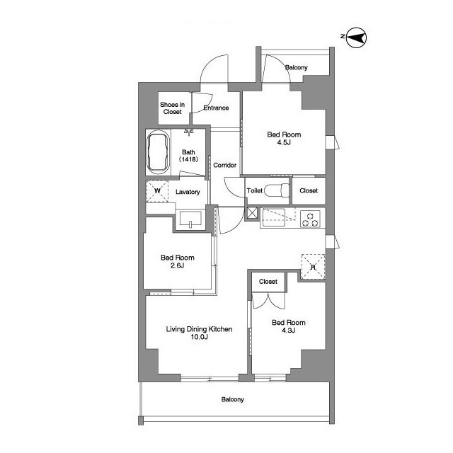 間取り：213127647649