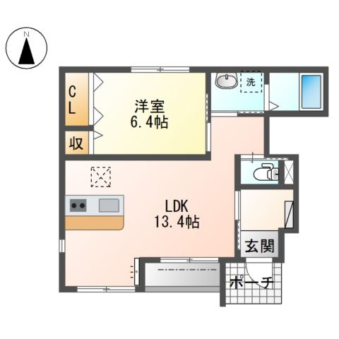 大垣市中野町2丁目&nbsp;2階建&nbsp;築10年のイメージ