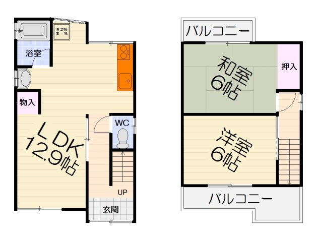 間取り：227103111875