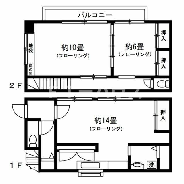 間取り：212058610466