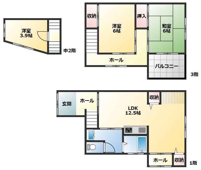 間取り：227100860012