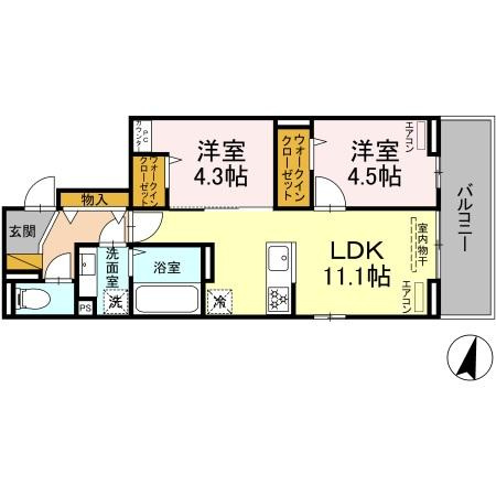 間取り：212058772998