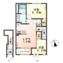 仮）壬生町Ⅱ期新築アパートの間取り