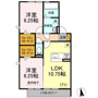 D-roomちはら台Gの間取り
