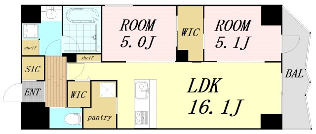 間取り：227101947341