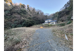 葉山町堀内貸地の外観