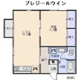 プレジールウインの間取り