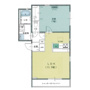 広島市安佐南区緑井のマンションの間取り