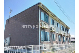 豊岡市日高町土居のアパートの外観