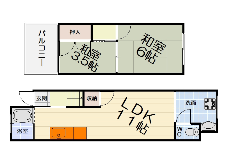 間取り：227095366866