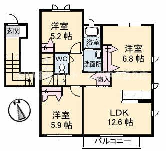 リベラ寺井II A棟のイメージ