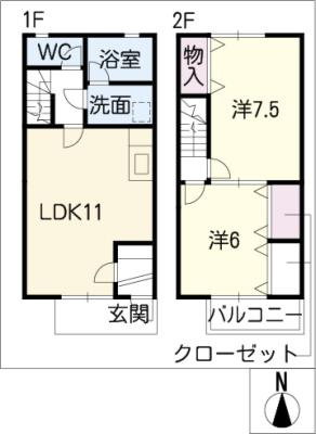 ブリリアントタウンＢ棟のイメージ