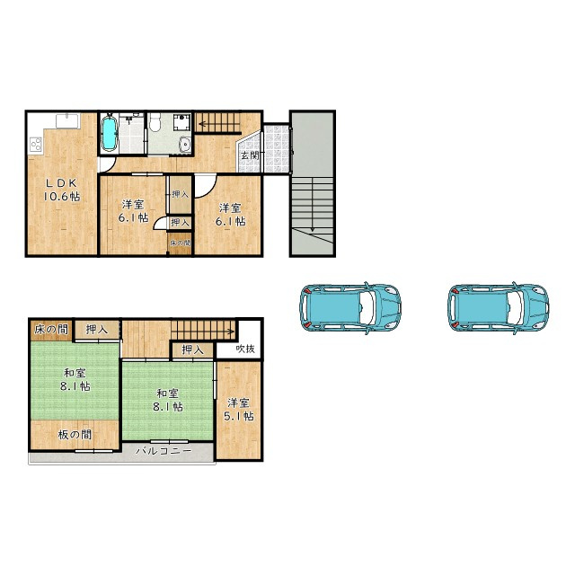 間取り：227103546351