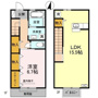 D-Room秋吉　B棟の間取り
