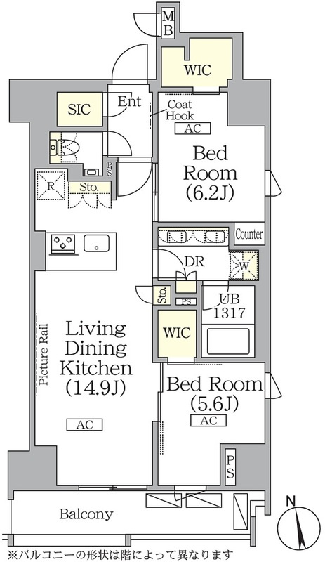 間取り：213138204396