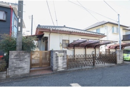 神鳥谷平屋戸建ての外観