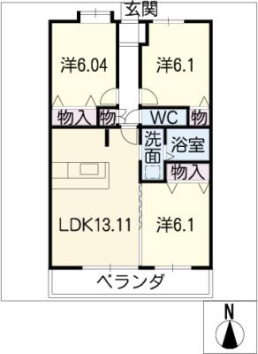 間取り：223039829676