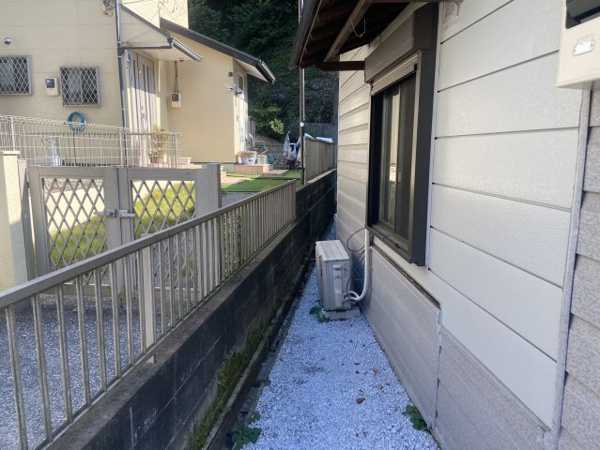 【谷津町貸家の外観パース】