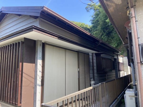 【谷津町貸家の外観】