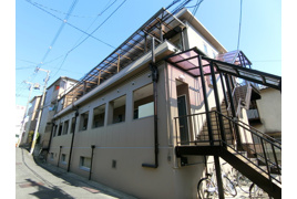 サンビレッジB棟の外観