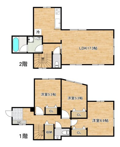間取り：228059447364