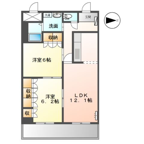 グレイスヴィラ　Ａ棟のイメージ