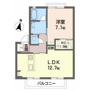 メゾン西山Bの間取り