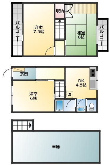間取り：227101404408