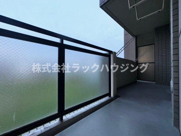 さくら館のバルコニー