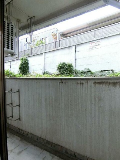 日興パレス永福町のバルコニー