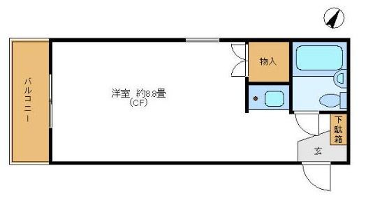 日興パレス永福町の間取り