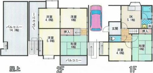 間取り：223040408994