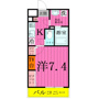 LEVICIA　BLDG.Ⅲの間取り