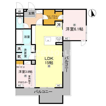 間取り：227104098795