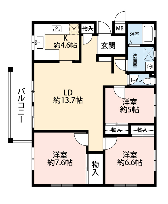 間取り：227103372278