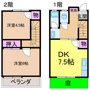 鷹子渡部住宅の間取り