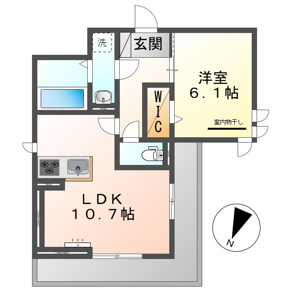 倉敷市川入&nbsp;3階建&nbsp;新築のイメージ