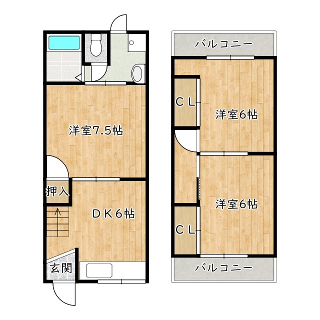 間取り：227101215378