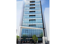 (仮)クリエイトワン本社ビルの外観