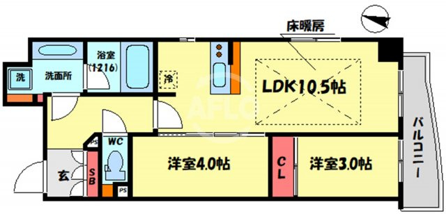 間取り：227102440063