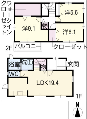 間取り：223040462192