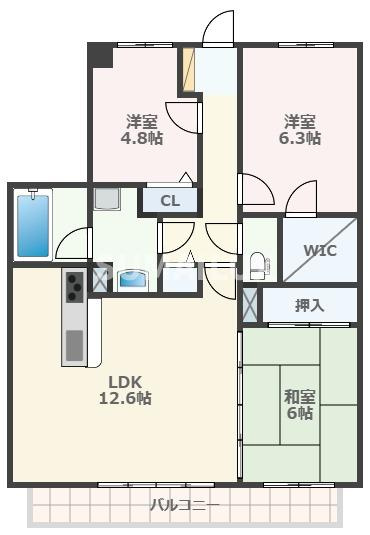 熊本市中央区新大江3丁目&nbsp;8階建&nbsp;築29年のイメージ