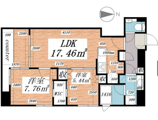 千代田区神田錦町１丁目&nbsp;14階建&nbsp;築4年のイメージ