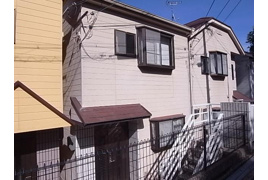 生駒市軽井沢町の戸建ての外観