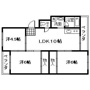 岸和田市野田町のマンションの間取り