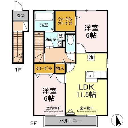 ローズコート一本木G棟のイメージ