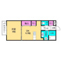 小野市片山町のハイツの間取り