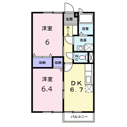 アメニティハイツカワシマ　Ｃのイメージ
