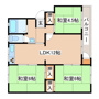 名谷1団地3号棟の間取り